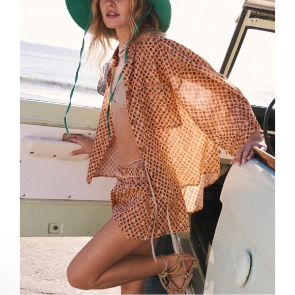 Free People Care FP Linen Daydreamer Set /
Sand Combo - Picture 5 of 16